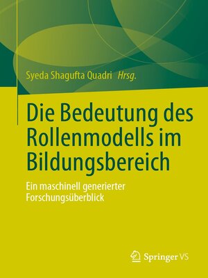 cover image of Die Bedeutung des Rollenmodells im Bildungsbereich